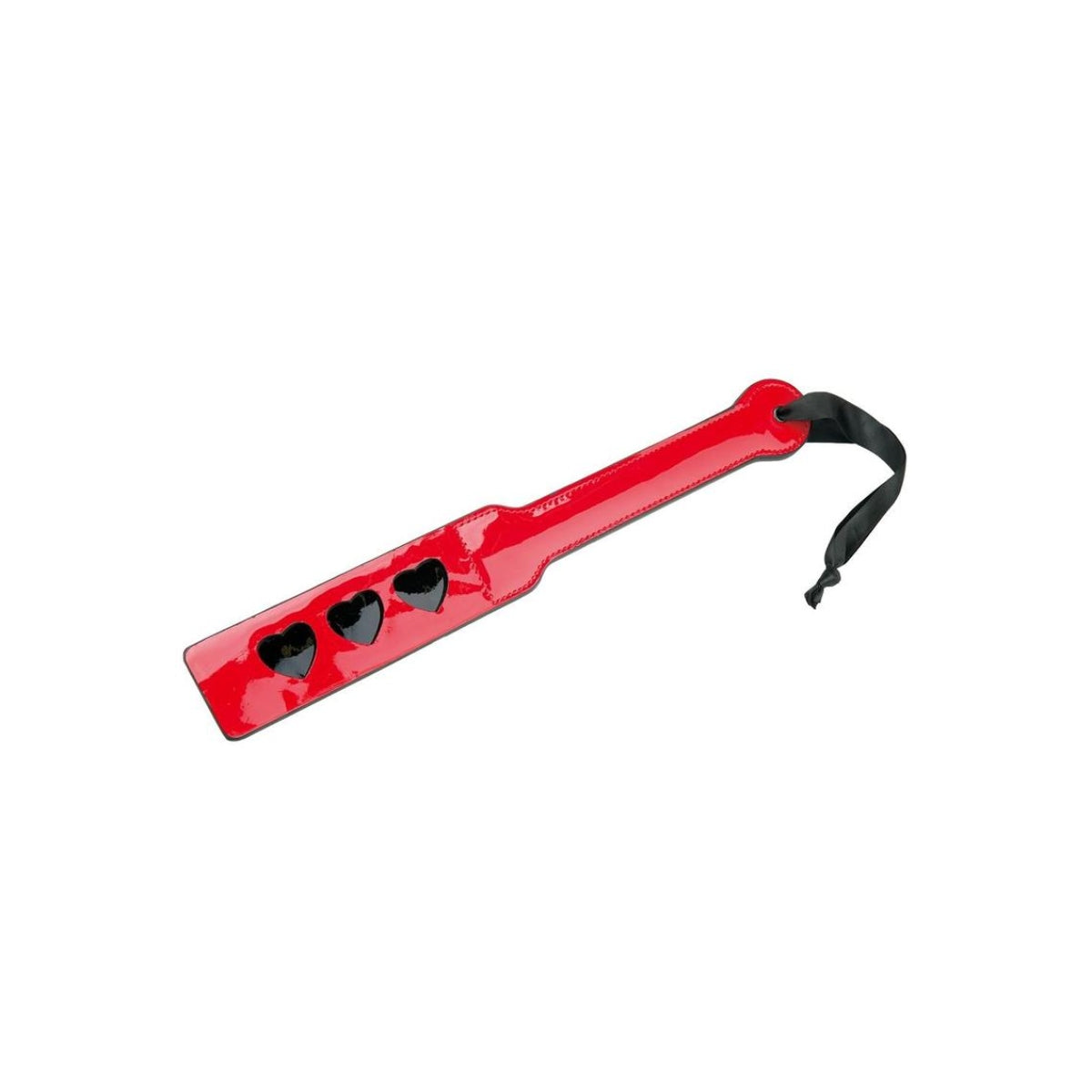 Whipsmart Heartbreaker Spanking Paddle Black Red