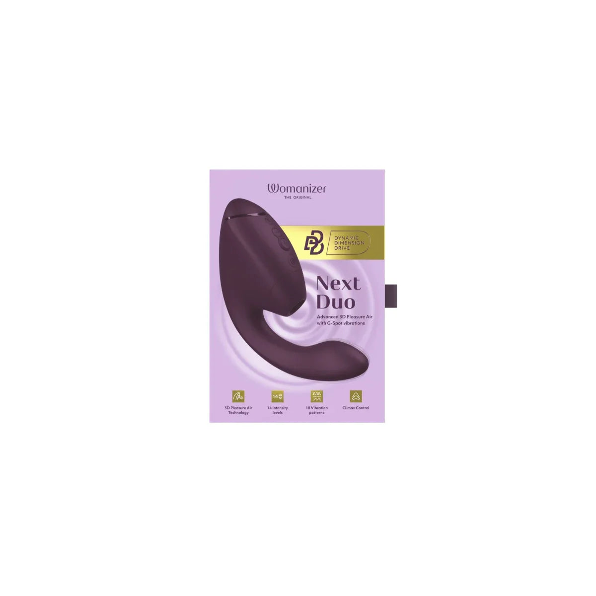 Womanizer Next Duo Dual G-Spot Vibrator Dark Purple