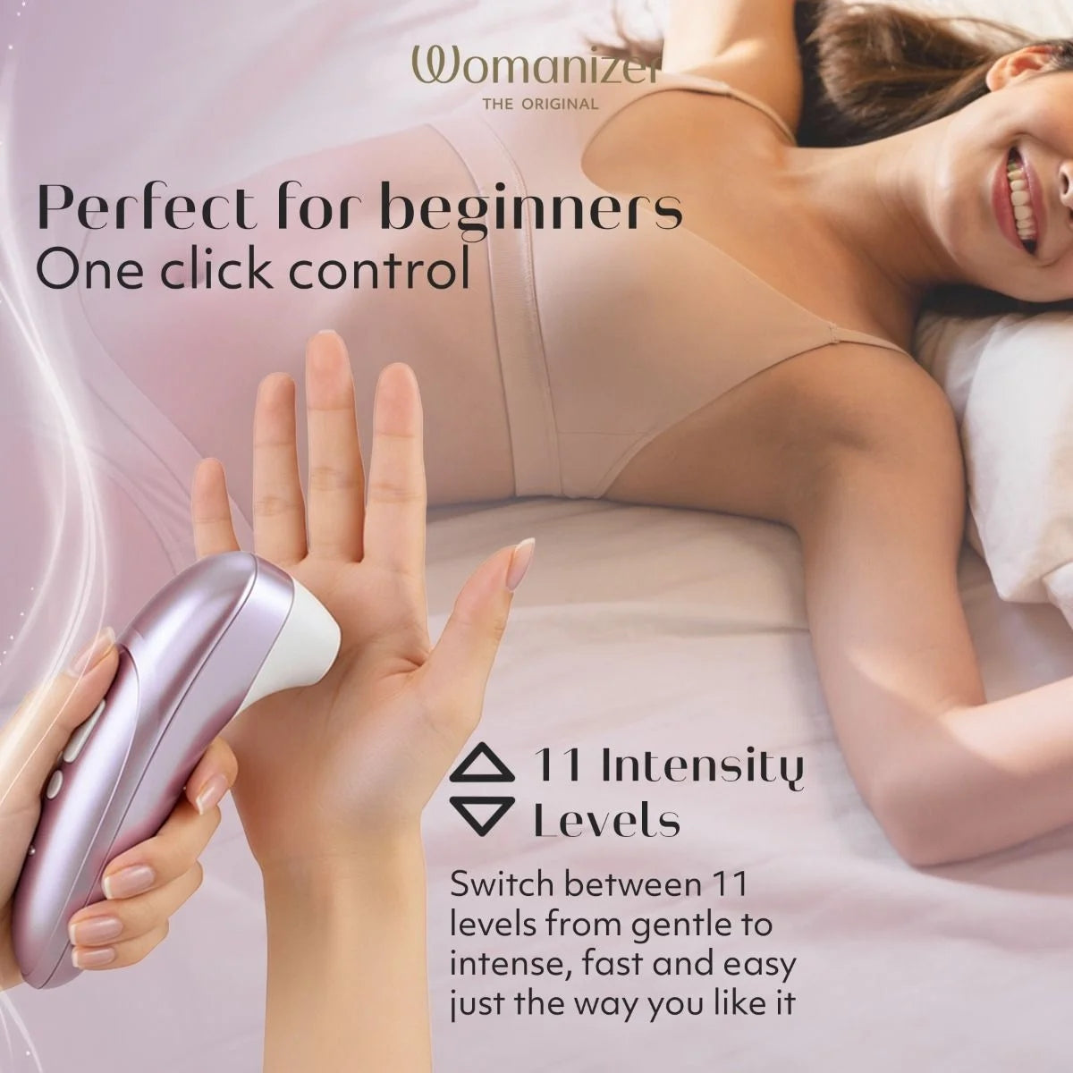 Womanizer Pro Clitoral Stimulator Lilac