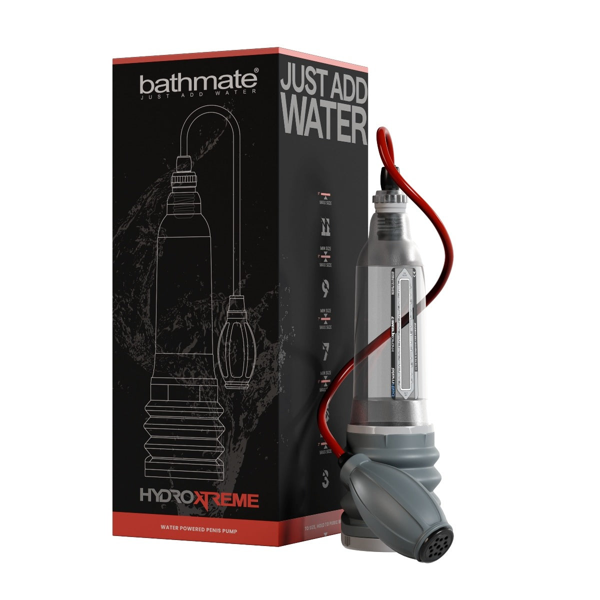 Bathmate Hydroxtreme 7 Penis Pump Grey - Pump Only