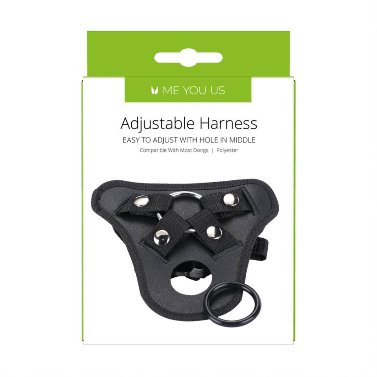 Me You Us Adjustable Harness Black - Simply Pleasure