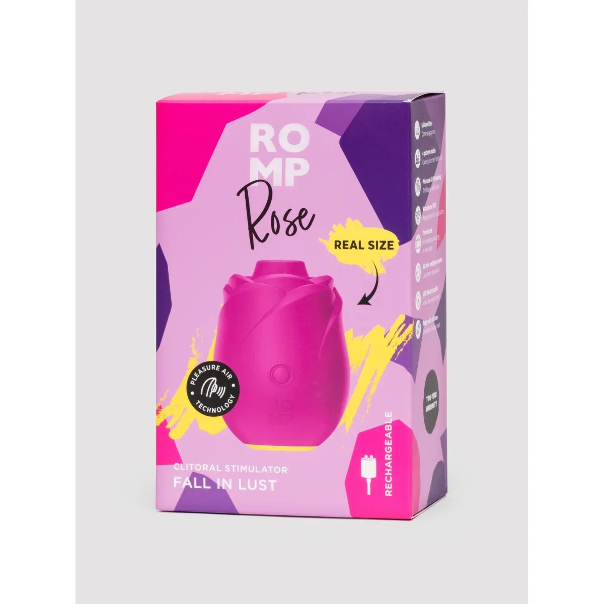 ROMP Rose Clitoral Stimulator 2.0 Pink