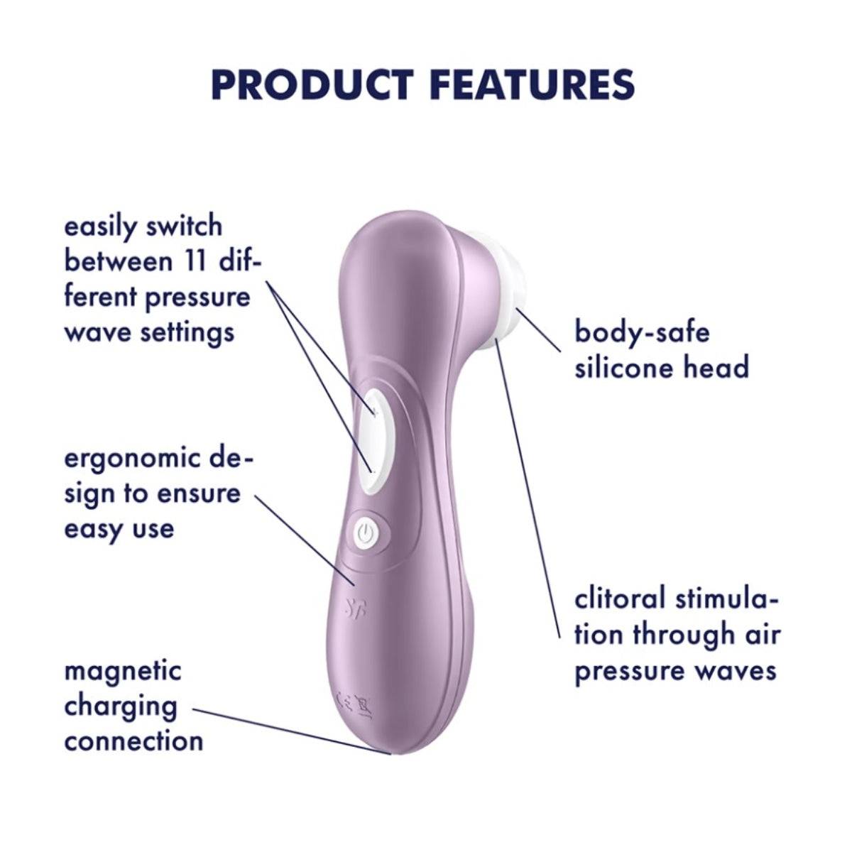 Satisfyer Pro 2 Air Pulse Stimulator Violet