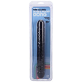 Doc Johnson Jr. Veined Double Ended Dildo Black 12 Inch