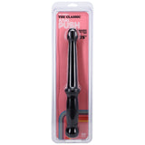 Doc Johnson Anal Push Dildo With Handle Black 7.5 Inch