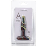 A-Play Groovy Silicone Butt Plug Camouflage 4 Inch