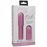 Pocket Rocket Elite Silicone Bullet Vibrator Pink