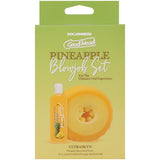 GoodHead Pineapple Blow Job Stroker & Lube Set Yellow