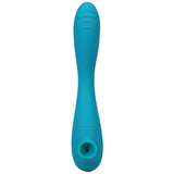 This Product Sucks Sucking Clitoral Stimulator With G-Spot Vibrator Blue