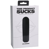 This Product Sucks Sucking Clitoral Stimulator Black