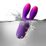 Rocks Off Glo-Girl Bunny Vibrator Purple Pink