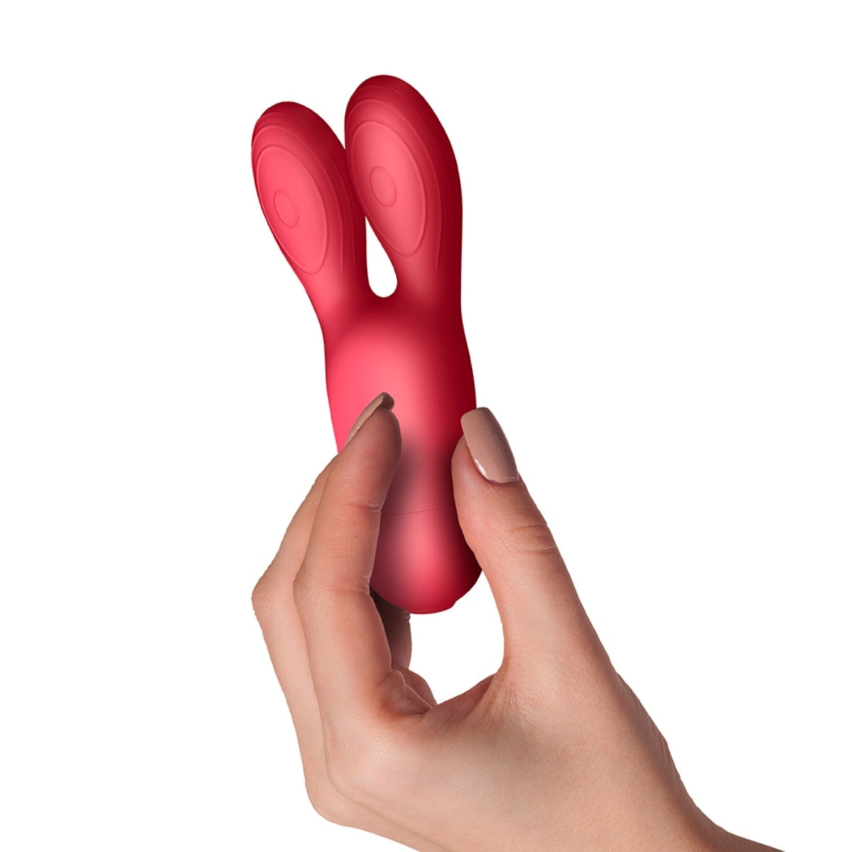 Rocks Off Sugar Boo Coral Kiss Rabbit Ears Vibrator Coral