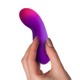 Rocks Off Glo-Girl G-Spot Vibrator Purple Pink