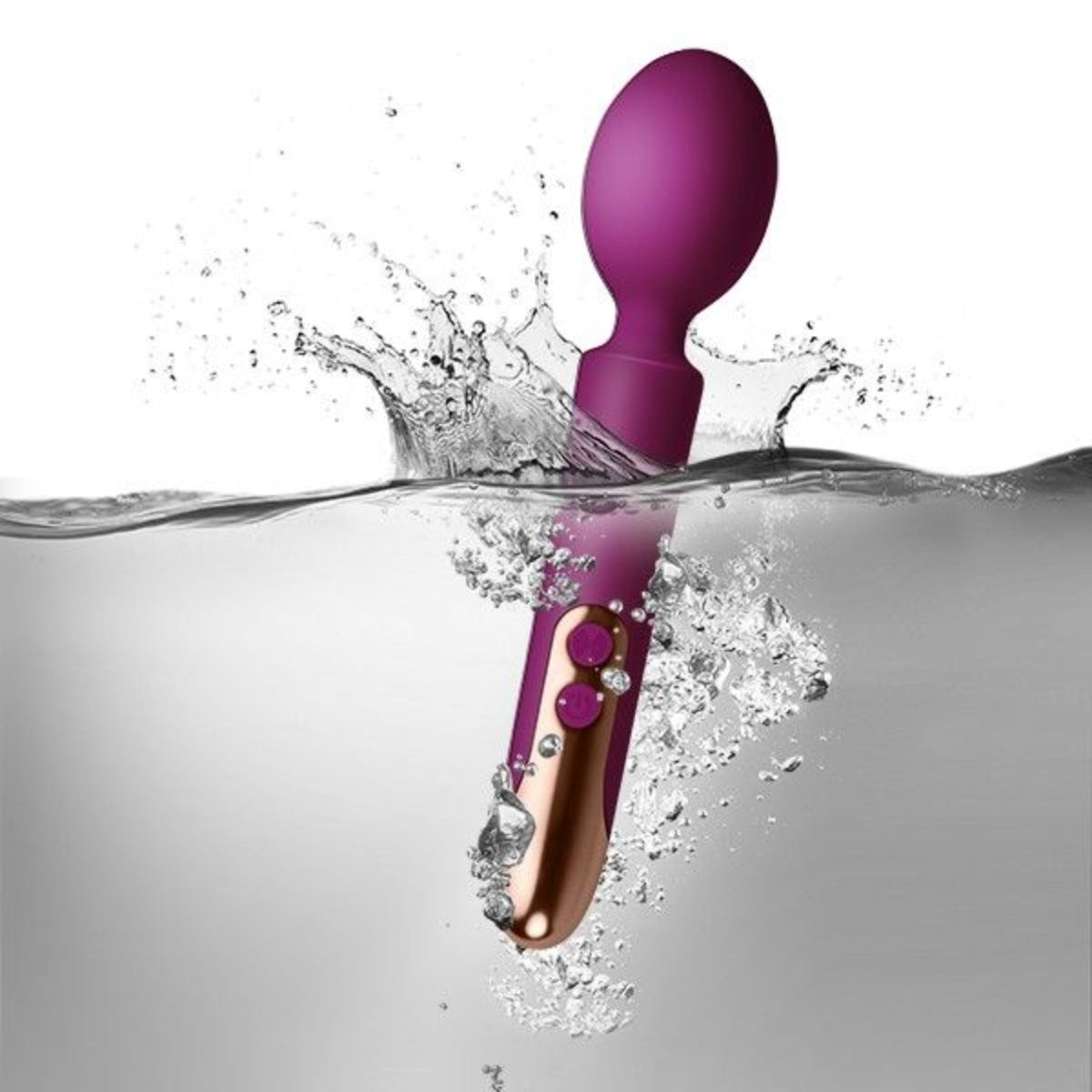 Rocks Off Oriel Rechargeable Wand Vibrator Fuchsia