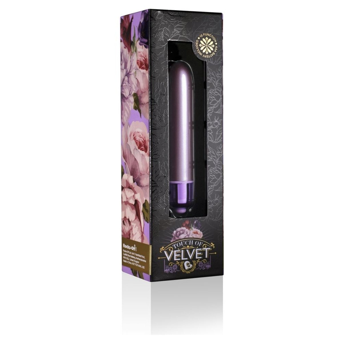 Rocks Off Touch Of Velvet Bullet Vibrator Lilac