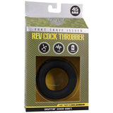 Fort Troff Rev Cock Throbber Vibrating Cock Ring Black