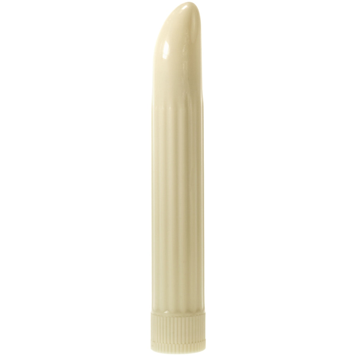 Me You Us Sensuous Ribbed Classic Vibrator Ivory