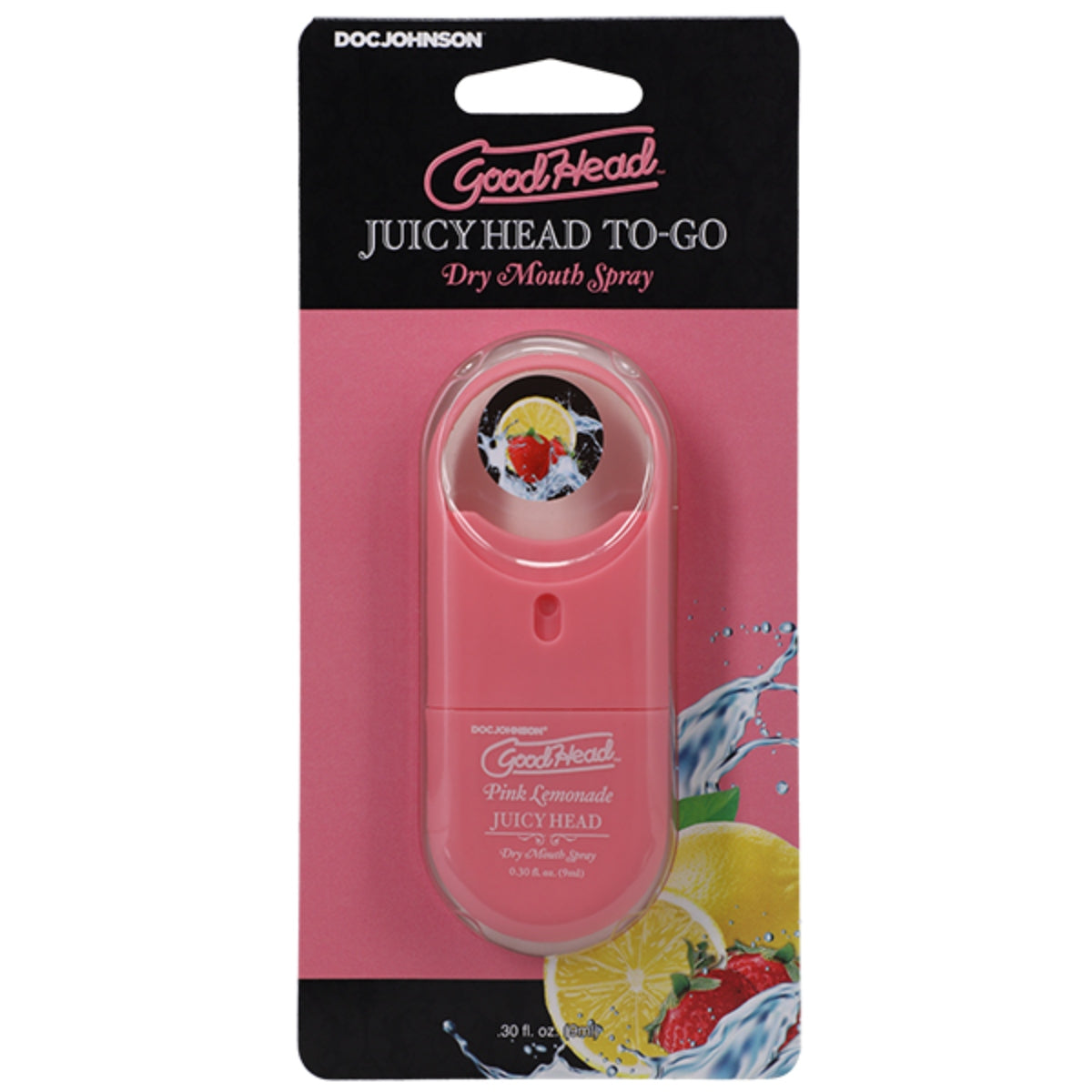 GoodHead Juicy Head To Go Dry Mouth Spray Pink Lemonade 0.30oz