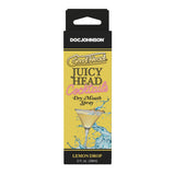 GoodHead Juicy Head Cocktails Dry Mouth Spray Lemon Drop 2oz
