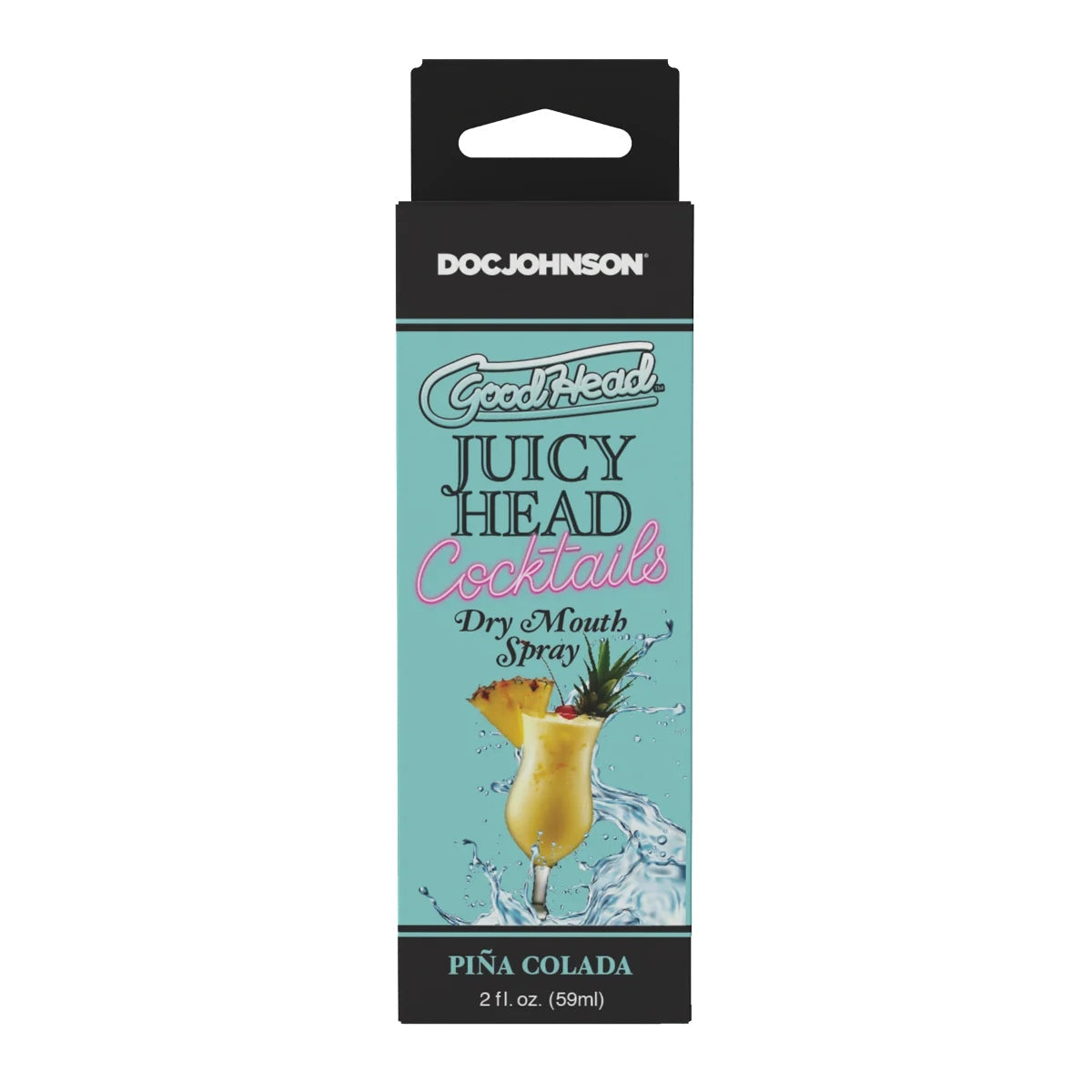 GoodHead Juicy Head Cocktails Dry Mouth Spray Pina Colada 2oz