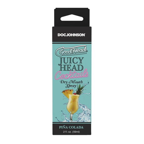 GoodHead Juicy Head Cocktails Dry Mouth Spray Pina Colada 2oz