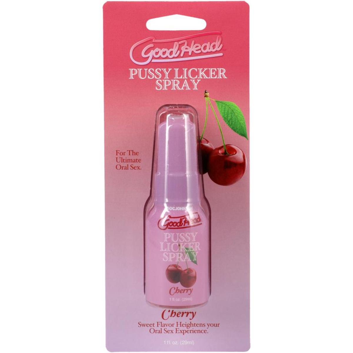 GoodHead Pussy Licker Spray Cherry 1oz
