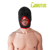 Brutus Blind Neoprene Face Fucker Hood Black Red