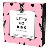 Dreamtoys Pleasure Box Let's Go Kink Sex Toy Kit Black