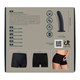 Dreamtoys Bold Rex Strap On Short With Dildo Black