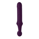 Dreamtoys Bold Storm Remote Controlled Strapless Strap On Vibrator Purple