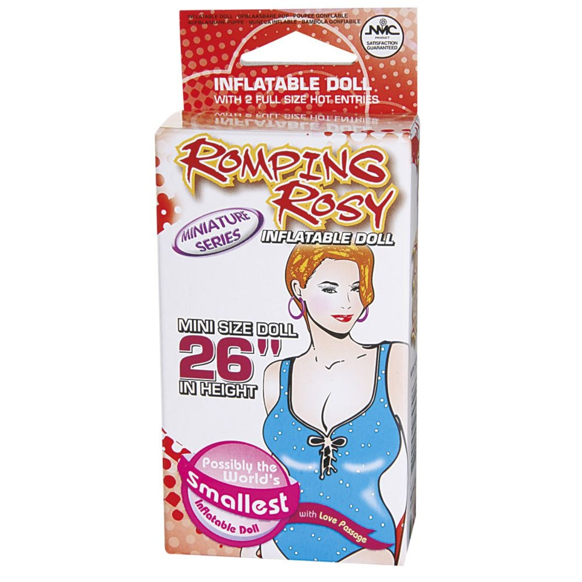 Nanma Romping Rosy Inflatable Mini Sex Doll