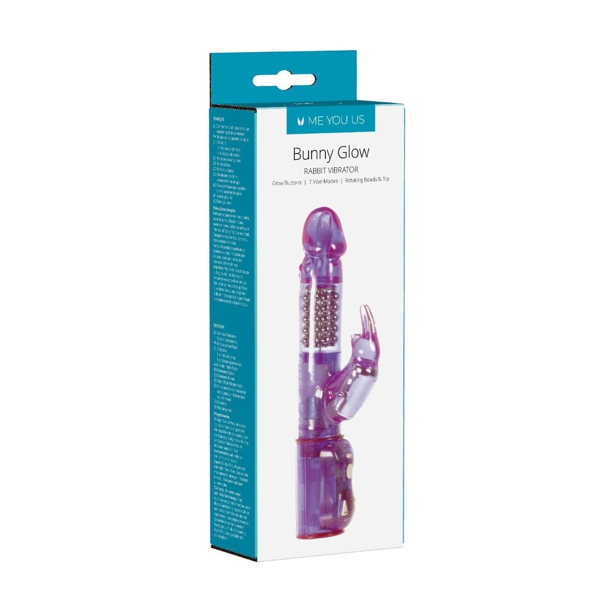 Me You Us Bunny Glow Rabbit Vibrator Purple - Simply Pleasure