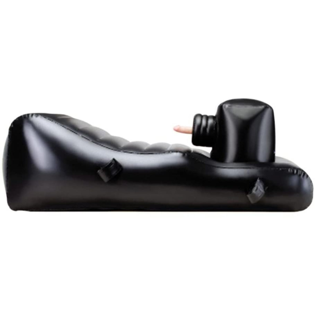 Nanma Louisiana Lounger Inflatable Bondage Vibrating Recliner Black