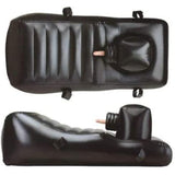 Nanma Louisiana Lounger Inflatable Bondage Vibrating Recliner Black