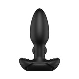 Nexus Beat Thumping & Vibrating Rechargeable Butt Plug Black