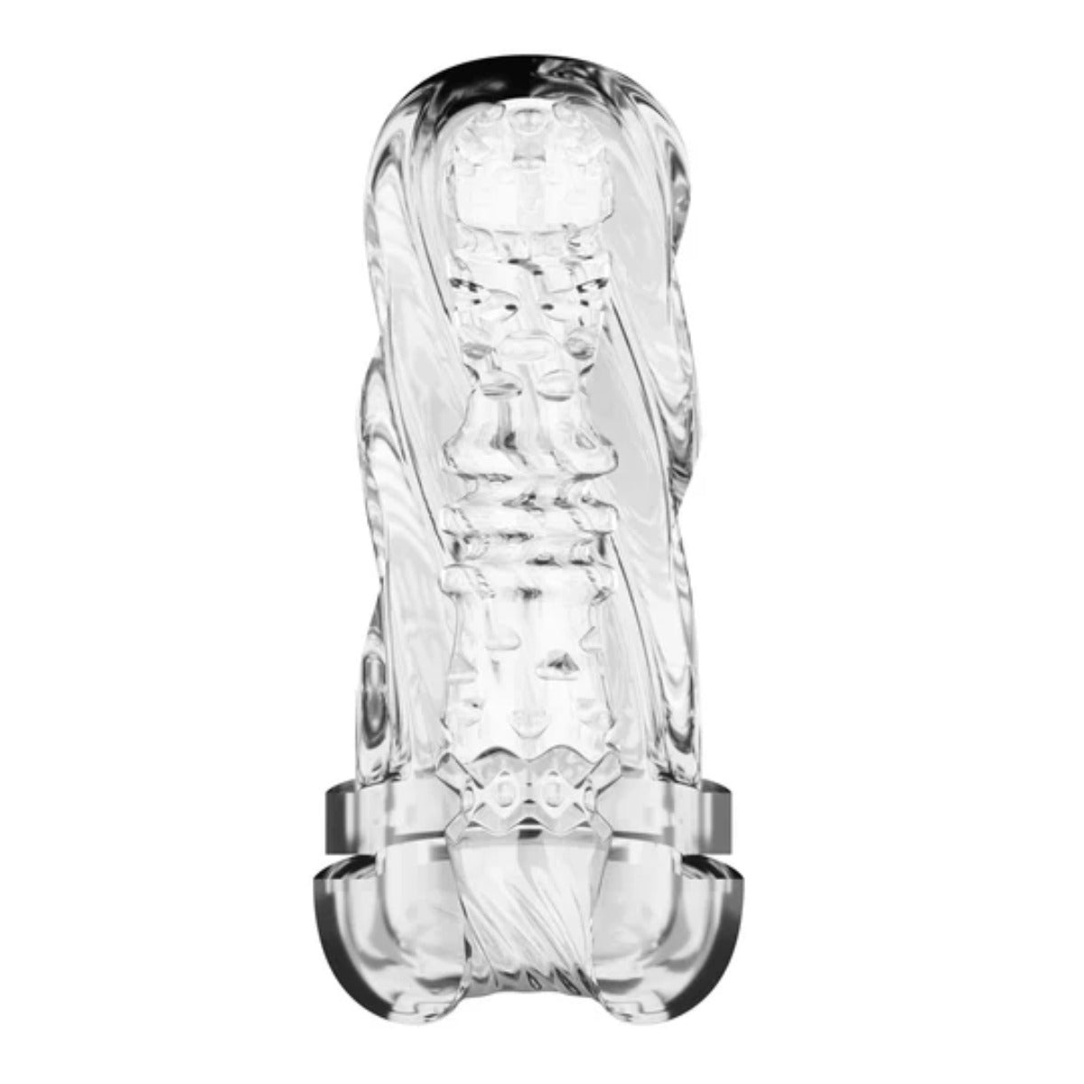 Nexus Alpha Surge Masturbator Black Grey Clear