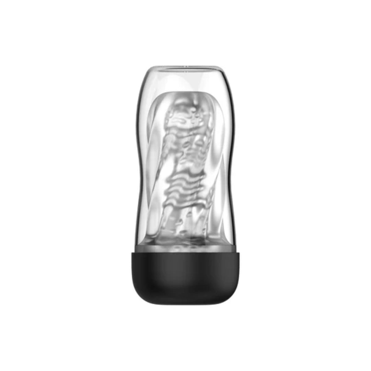 Nexus Alpha Surge Stamina Sleeve Masturbator Cup Black Clear