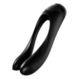 Satisfyer Candy Cane Finger Vibrator Black