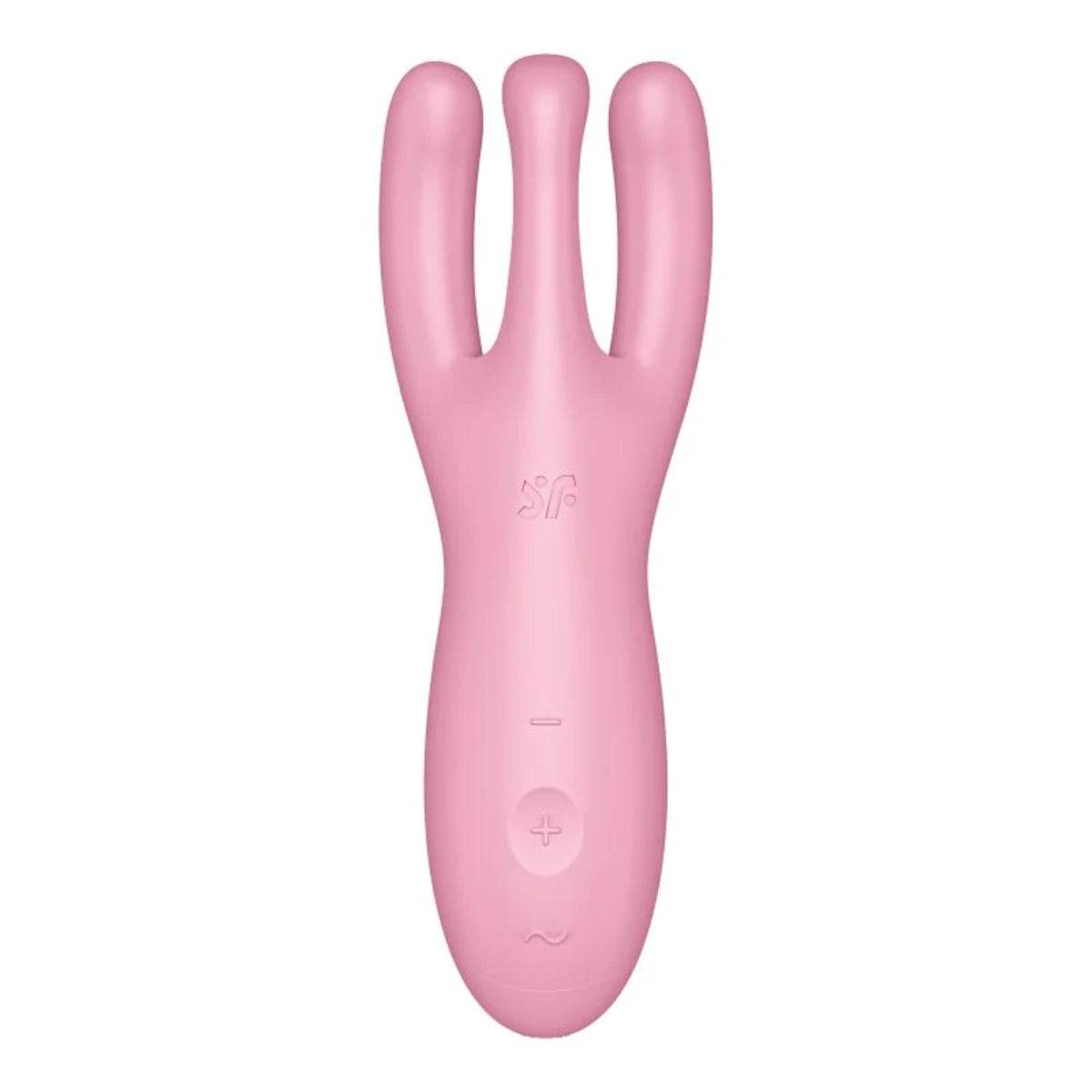 Satisfyer Threesome 4 Vibrator With Connect App Pink