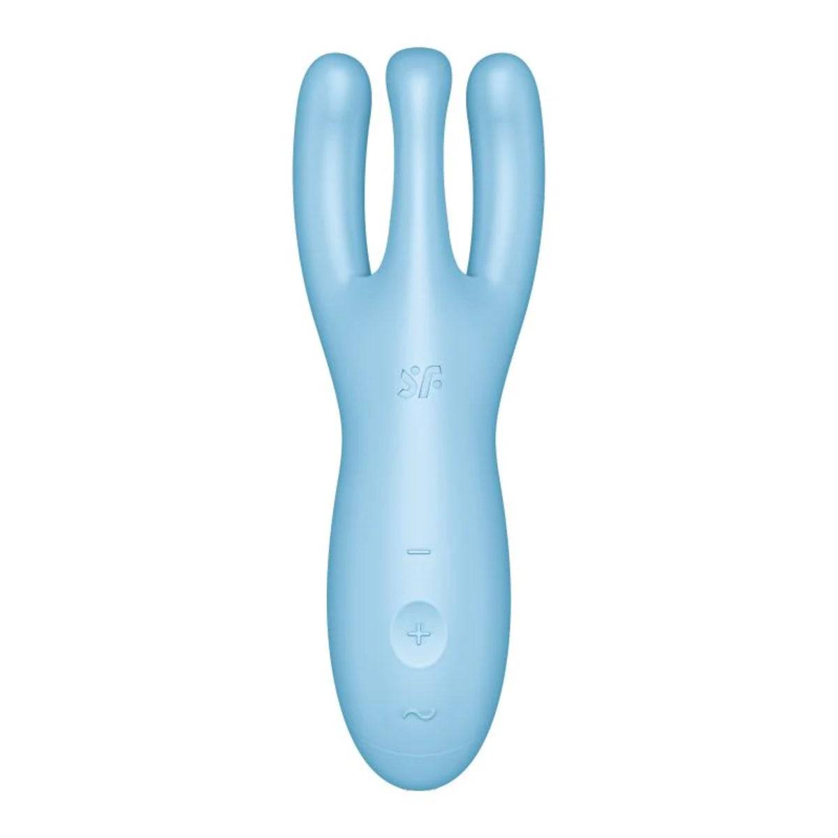 Satisfyer Threesome 4 Vibrator With Connect App Blue