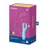 Satisfyer Threesome 4 Vibrator With Connect App Blue