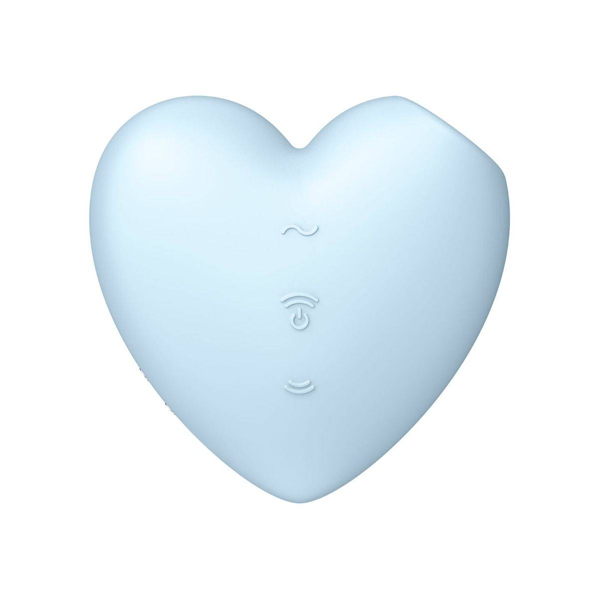 Satisfyer Cutie Heart Air Pulse Stimulator Light Blue