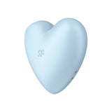 Satisfyer Cutie Heart Air Pulse Stimulator Light Blue