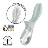 Satisfyer Air Pump Booty 3 Inflatable Anal Vibrator Green