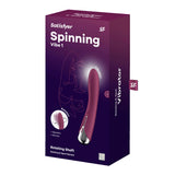 Satisfyer Spinning Vibe 1 Rotating Shaft G-Spot Vibrator Red