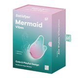 Satisfyer Mermaid Vibes Double Air Pulse Vibrator Blue Pink