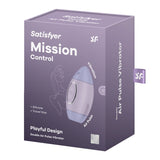 Satisfyer Mission Control Double Air Pulse Vibrator Violet