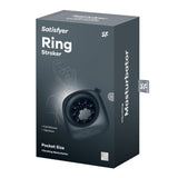 Satisfyer Ring Stroker Vibrating Masturbator Black