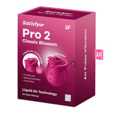 Satisfyer Pro 2 Classic Blossom Air Pulse Vibrator Pink