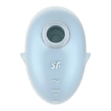 Satisfyer Cutie Ghost Double Air Pulse Vibrator Blue